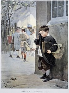 克制——杰佛罗在“费加罗画报”中的水彩画，1901 年 5 月