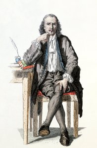 皮埃尔-科尔内耶(1606-1684)画的是杰弗里 作者 亨利·儒勒·让·杰弗鲁瓦
