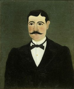 穿着平民服装的弗鲁芒斯-比切的肖像，约1891年。 作者 亨利·朱利安·费利克斯·卢梭