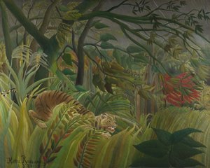 惊讶！, 1891 作者 亨利·朱利安·费利克斯·卢梭