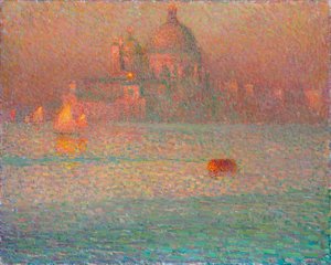 烟花。威尼斯的冬天早晨，1907年
