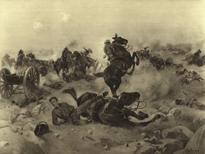 科伦索战役，1899年（凹版印刷）