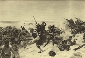 1882年Tel el-Kebir战役（凹版印刷）