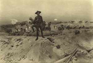 围攻Mafeking，1900年（凹版印刷）