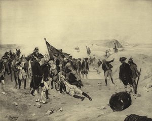 1759年魁北克围城（凹版印刷） 作者 亨利·路易斯·杜普雷