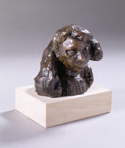 菲莱特（玛格丽特）半身像，约 1905-06 年（青铜，带棕色铜锈） 作者 亨利·马蒂斯