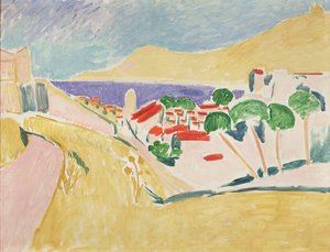 科利乌尔，约 1906-11 年（布面油画） 作者 亨利·马蒂斯