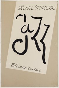 爵士乐》封面，约 1947 年（印刷品） 作者 亨利·马蒂斯