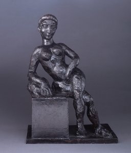 装饰人物，1908 年 8 月，1954 年铸造（青铜） 作者 亨利·马蒂斯