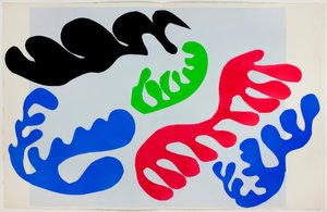 泻湖，来自爵士乐 作者 亨利·马蒂斯