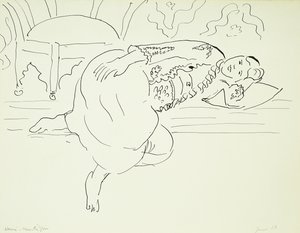 Odalisque 作者 亨利·马蒂斯