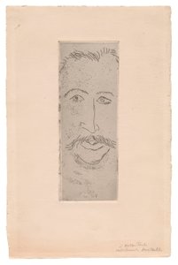 沃尔特-帕赫肖像 作者 亨利·马蒂斯