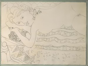 裸体卧姿 作者 亨利·马蒂斯