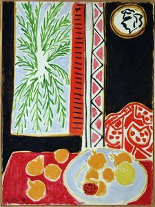 石榴静物画 作者 亨利·马蒂斯