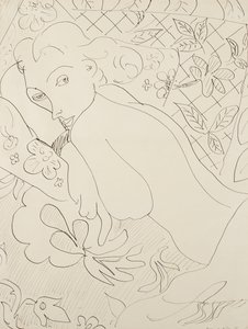 说谎的女人 作者 亨利·马蒂斯
