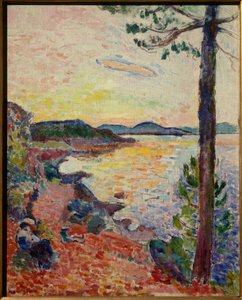 le gouter golfe de saint tropez 1904（布面油画）