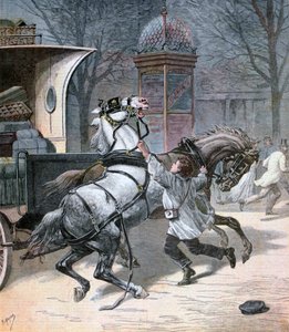 英勇青年，1892年，巴黎 作者 亨利·迈耶（Henri Meyer）