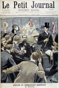 马尔尚指挥官抵达巴黎 - 1899 年 6 月 11 日的“Le Petite Journal” 作者 亨利·迈耶（Henri Meyer）