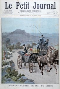未遂袭击希腊国王，1898年 作者 亨利·迈耶（Henri Meyer）