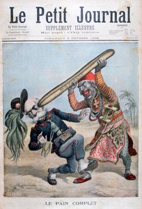 弗朗切斯科·克里斯皮（Francesco Crispi）的漫画，意大利政治家，1896年