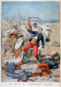 柯莱特中尉去世，阿尔及利亚，1896年 作者 亨利·迈耶（Henri Meyer）