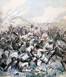 1891年，一次德国远征队在非洲的破坏 作者 亨利·迈耶（Henri Meyer）