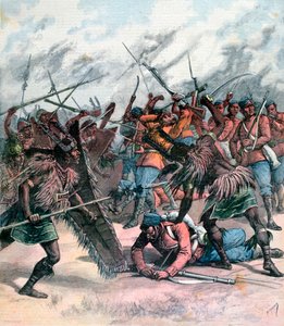 1891年，印度曼普尔的暴动 作者 亨利·迈耶（Henri Meyer）