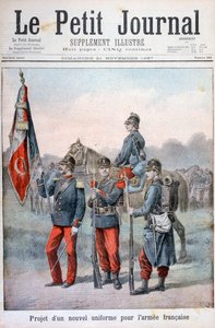 拟议的法国陆军新制服，1897年 作者 亨利·迈耶（Henri Meyer）