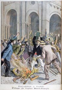 1899年，巴黎圣约瑟夫的抢劫案。 作者 亨利·迈耶（Henri Meyer）