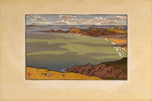 德科莱角（Pointe du Décollé）。 作者 亨利·里维耶尔（Henri Riviere）