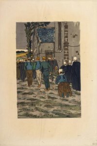 圣安纳-拉-帕卢的赦免令 作者 亨利·里维耶尔（Henri Riviere）