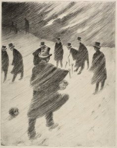 葬礼服务 作者 亨利·里维耶尔（Henri Riviere）