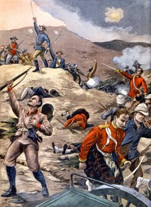 布尔战争期间被布尔战士击败的英国士兵 作者 亨利·鲁道（Henri Rudaux）