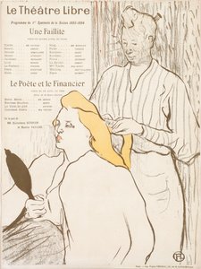 Le Coiffeur - Théâtre Libre方案，1893年。