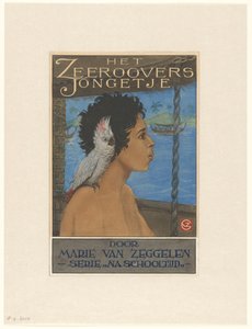 玛丽·范·齐格伦 (Marie van Zeggelen) 为《The Zeeroovers Jongetje》封面 作者 亨利·维斯蒂宁