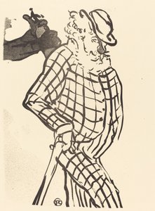 美国歌手 美国歌手，1893年。 作者 亨利·德·图卢兹·劳特雷克