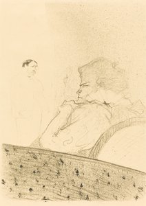 布兰德斯在他的箱子里 布兰德斯在他的箱子里，1894年。 作者 亨利·德·图卢兹·劳特雷克
