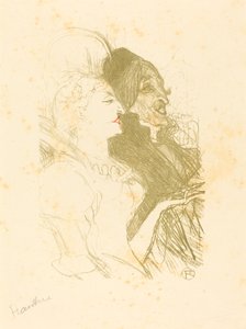 狂欢节（Carnaval） 作者 Henri de Toulouse Lautrec