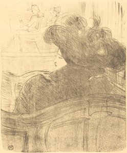 克莱奥-德-梅罗德 作者 Henri de Toulouse Lautrec