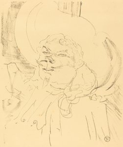 长者科奎林（Coquelin aine） 作者 Henri de Toulouse Lautrec