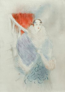 维也纳人Elsa 作者 Henri de Toulouse Lautrec