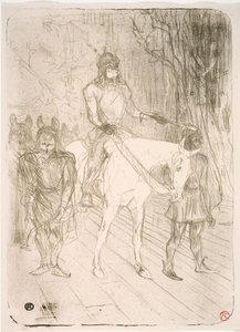 Brasseur 在 Chilpéric 的入口 作者 Henri de Toulouse-Lautrec