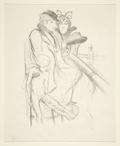被征服的爱神（Eros Vanquished） 作者 Henri de Toulouse-Lautrec