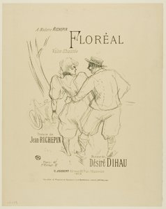 Floréal，选自 Désiré Dihau 的旋律 作者 亨利·德·图卢兹·劳特雷克