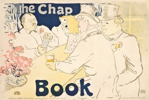 爱尔兰和美国酒吧，Rue Royale-“ The Chap Book”的海报，1895年