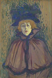简·艾薇儿（1891-92） 作者 Henri de Toulouse Lautrec