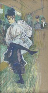 让娜 四月的舞蹈 作者 Henri de Toulouse-Lautrec