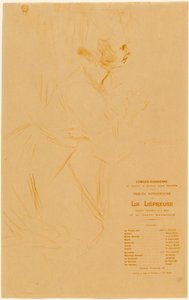 La Lépreuse, 1896. 作者 亨利·德·图卢兹·劳特雷克
