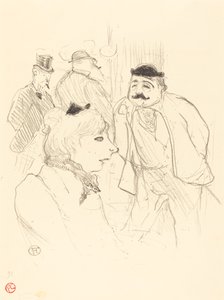 La Tige（红磨坊） 作者 Henri de Toulouse-Lautrec