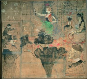 摩尔人舞蹈或Almées 作者 亨利·德·图卢兹·劳特雷克